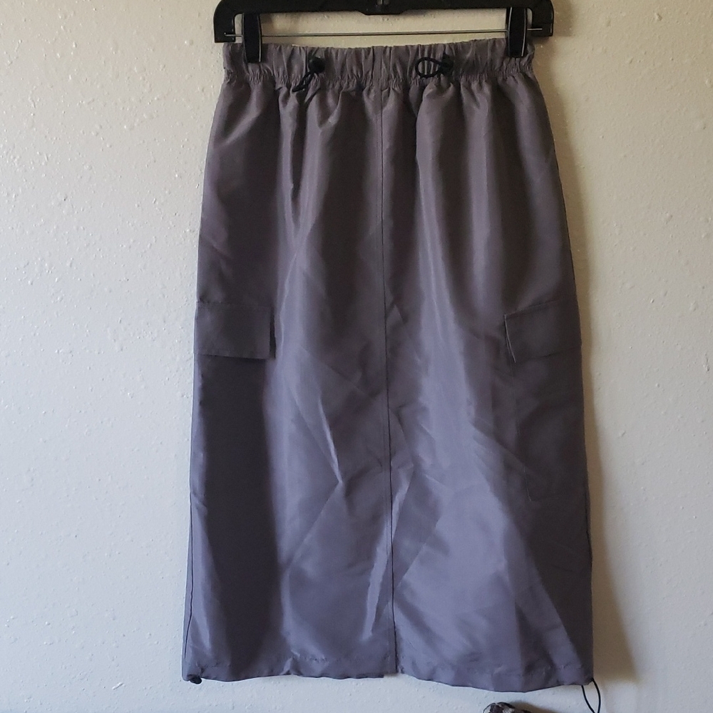 Rue21 Charcoal Midi Skirt